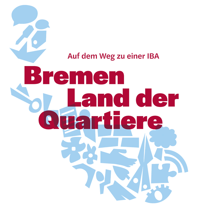 Logo Bremen  Land der Quartiere. Auf dem Weg zu einer IBA